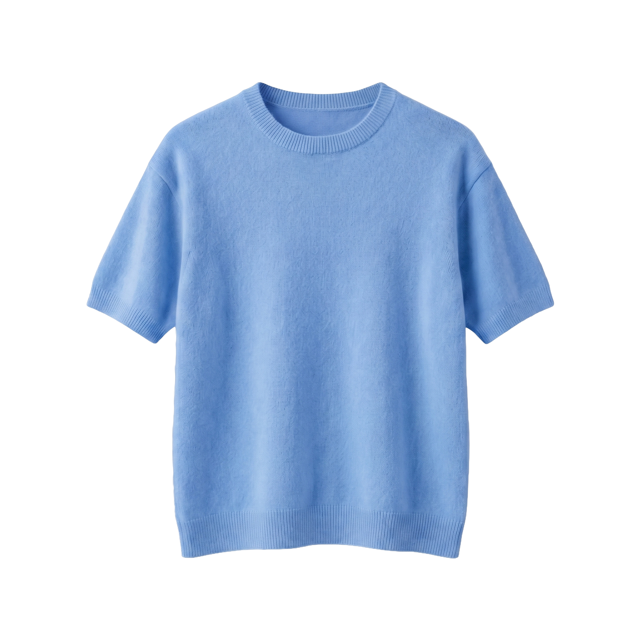 Short Sleeve Knitted Sweater