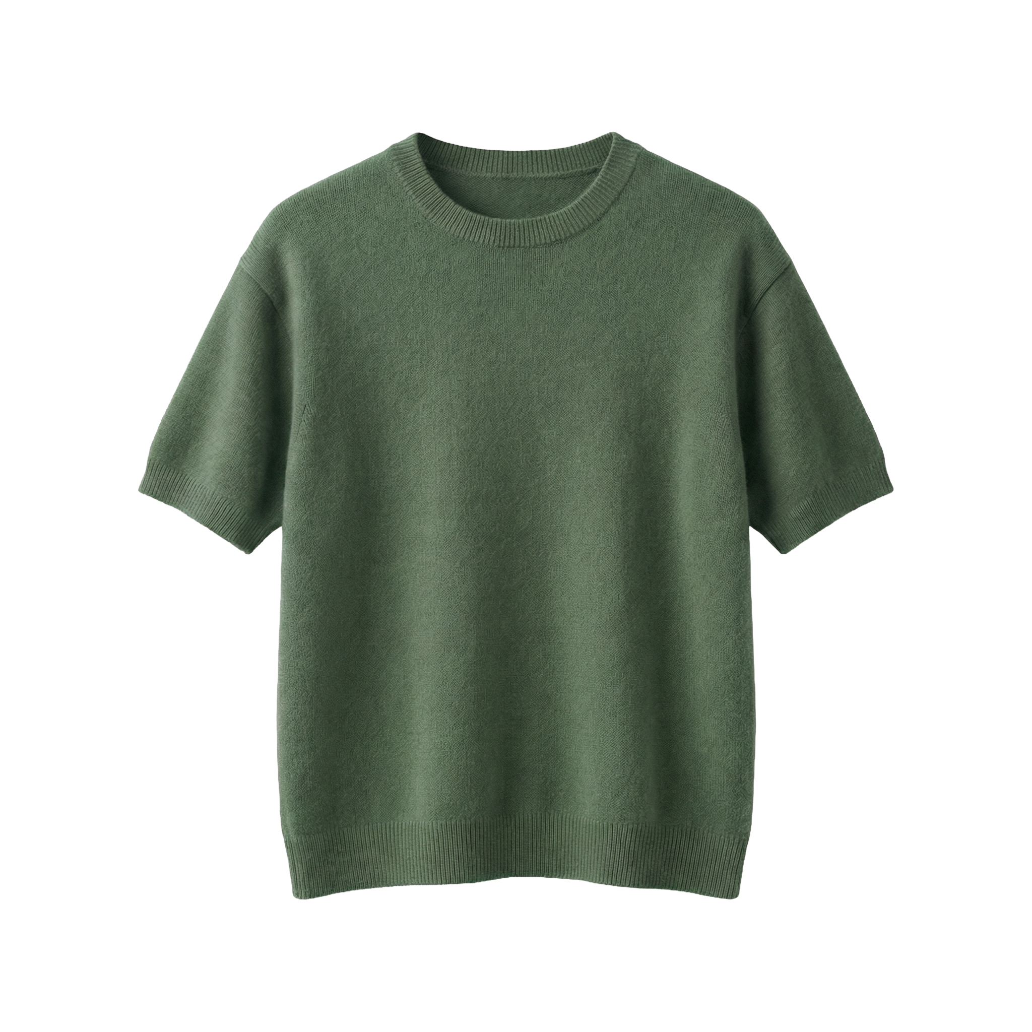 Short Sleeve Knitted Sweater