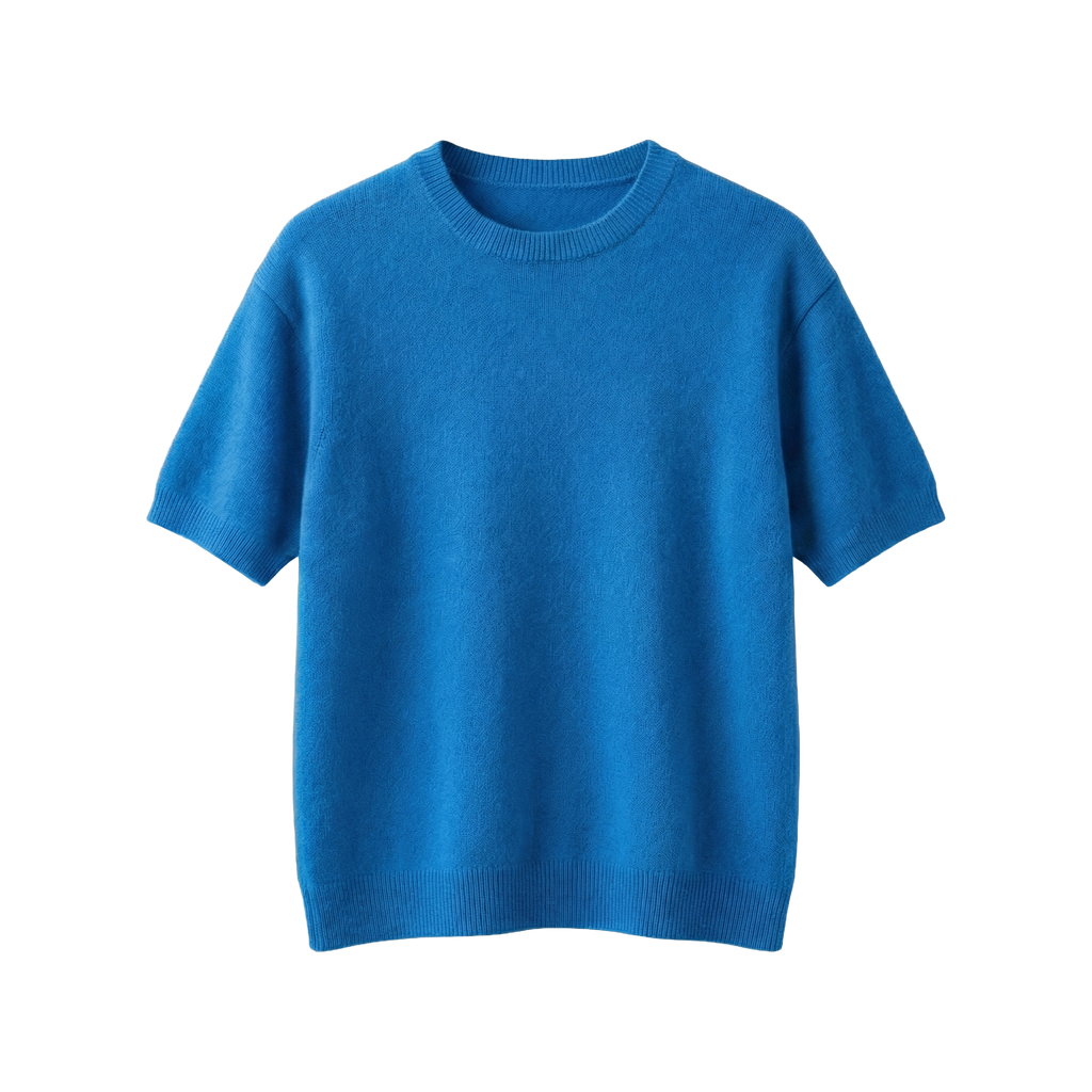 Kurzarm Strickpullover