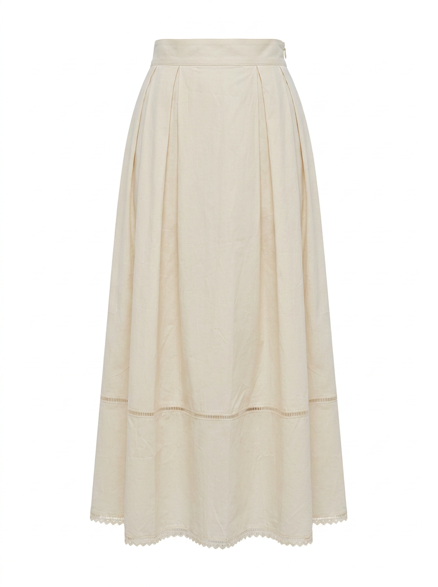 BEADED SET BLOUSE SKIRT