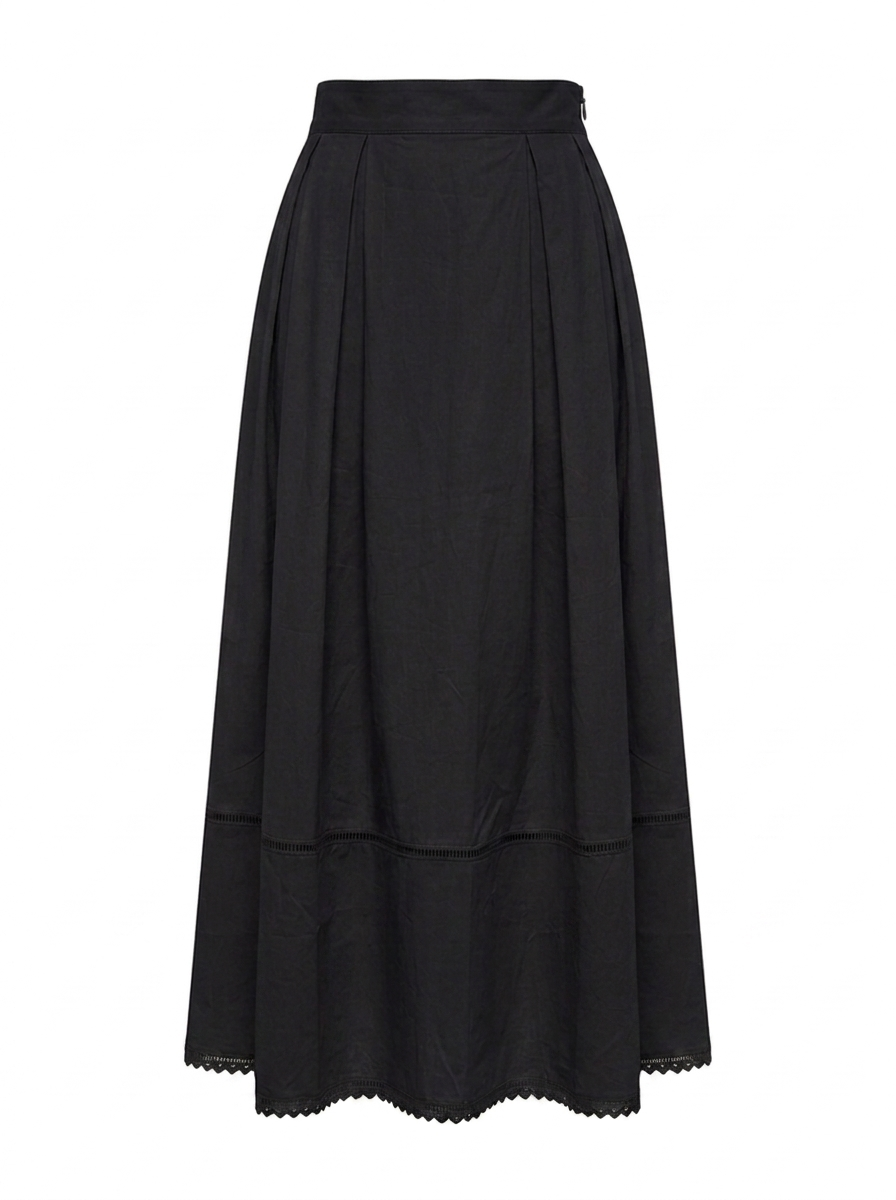 BEADED SET BLOUSE SKIRT