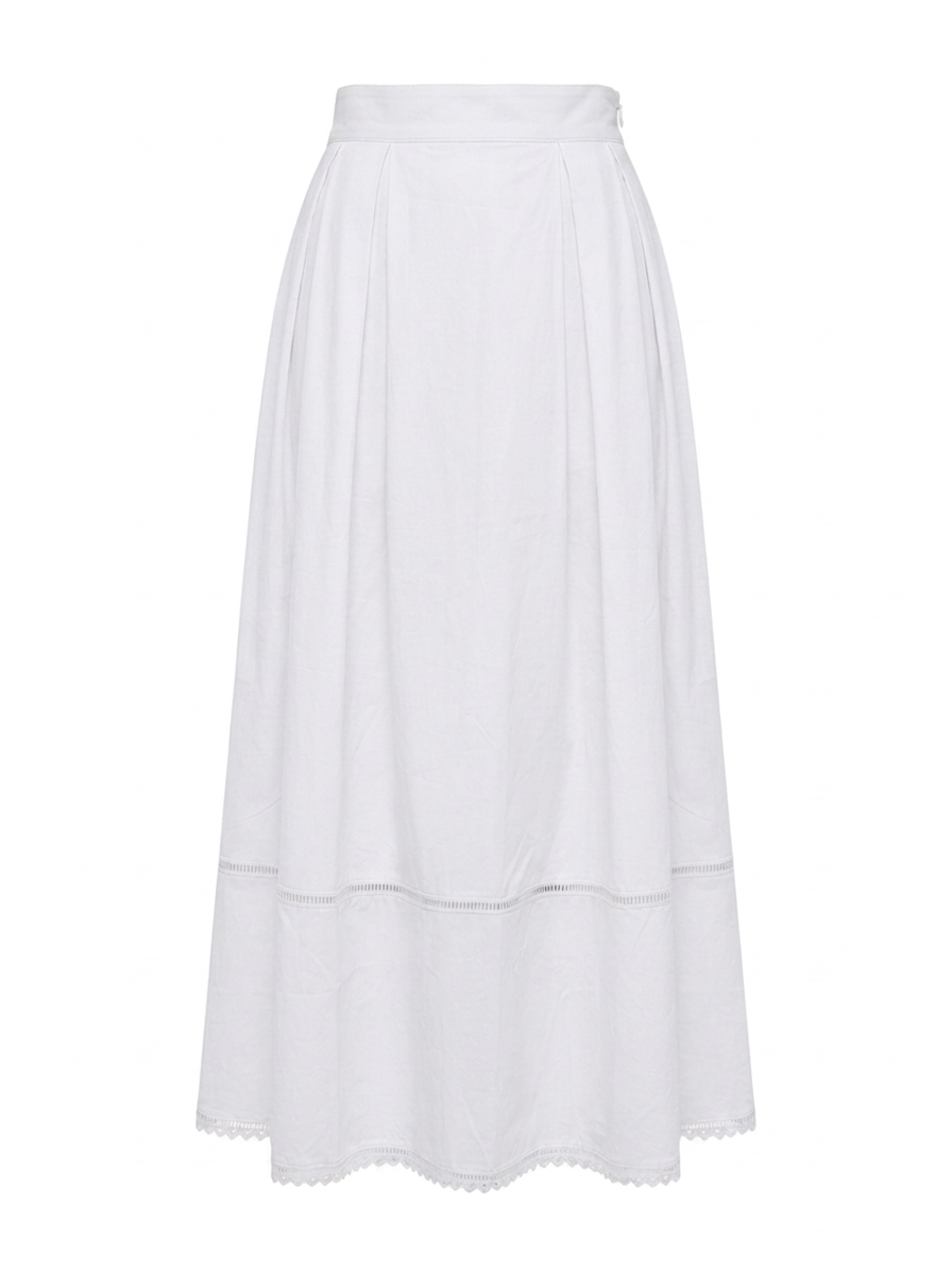 BEADED SET BLOUSE SKIRT