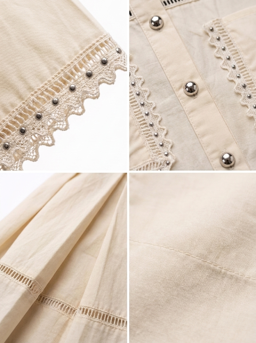 BEADED SET BLOUSE SKIRT