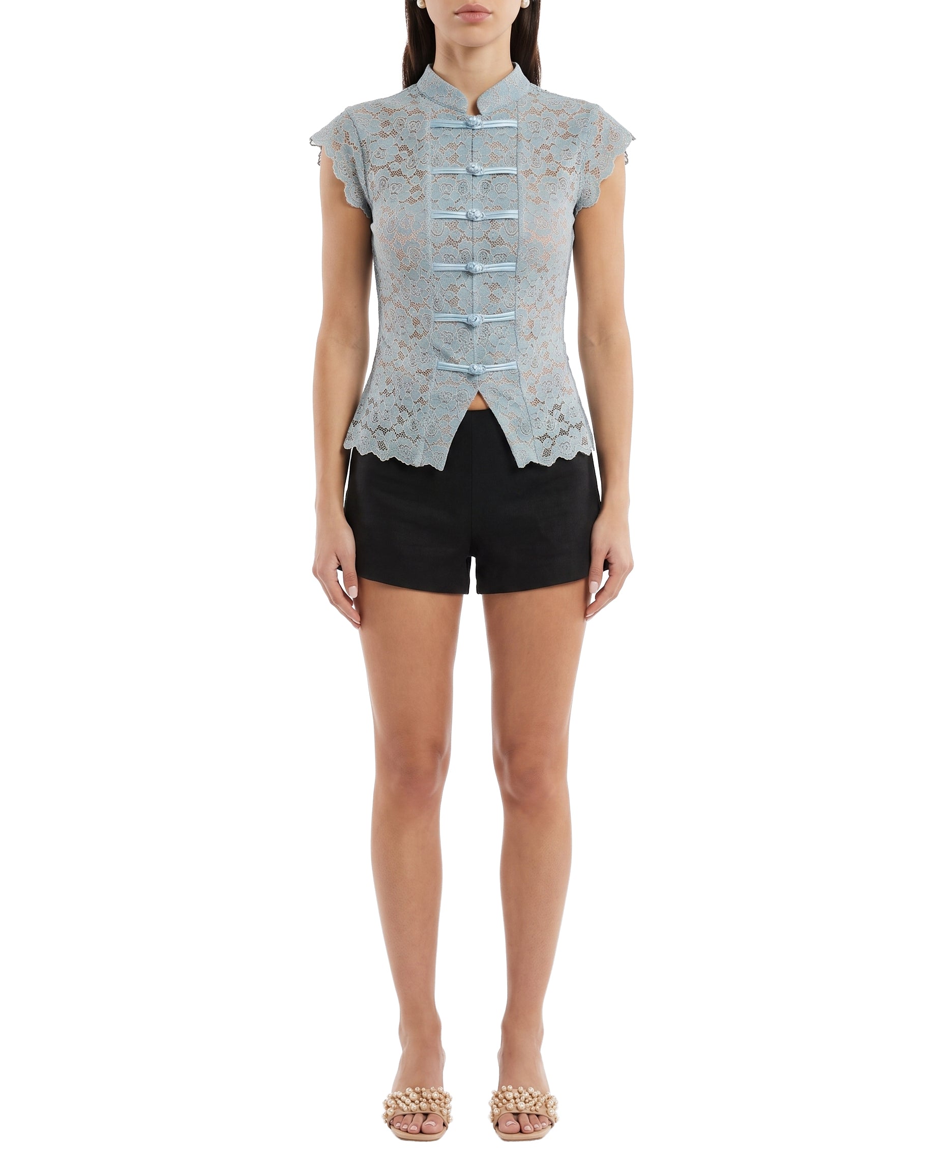CHINESE LACE TOP